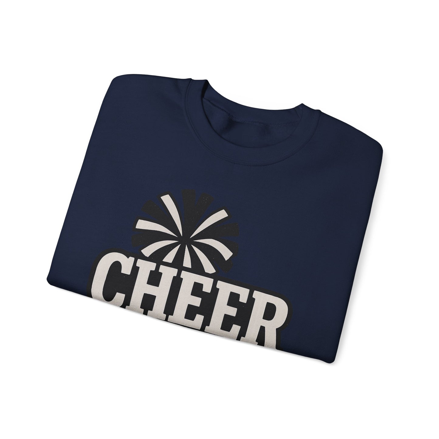 Cheer Spirit Sweatshirt, Unisex Crewneck for Team Spirit, Cheer Events, Gift Ideas for Cheerleaders, Comfortable Activewear