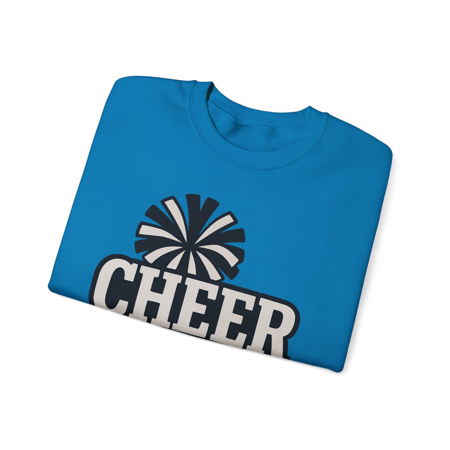 Cheer Spirit Sweatshirt, Unisex Crewneck for Team Spirit, Cheer Events, Gift Ideas for Cheerleaders, Comfortable Activewear