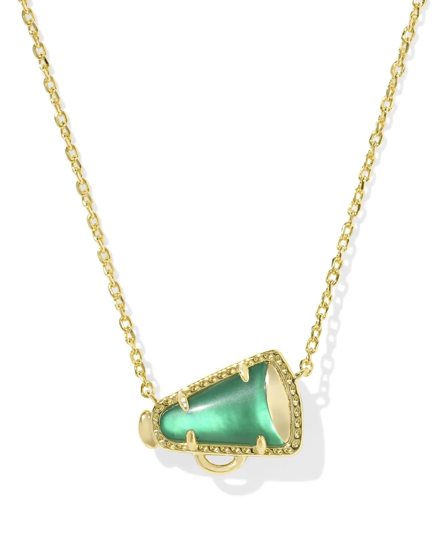 Cheer Megaphone Pendant Necklace