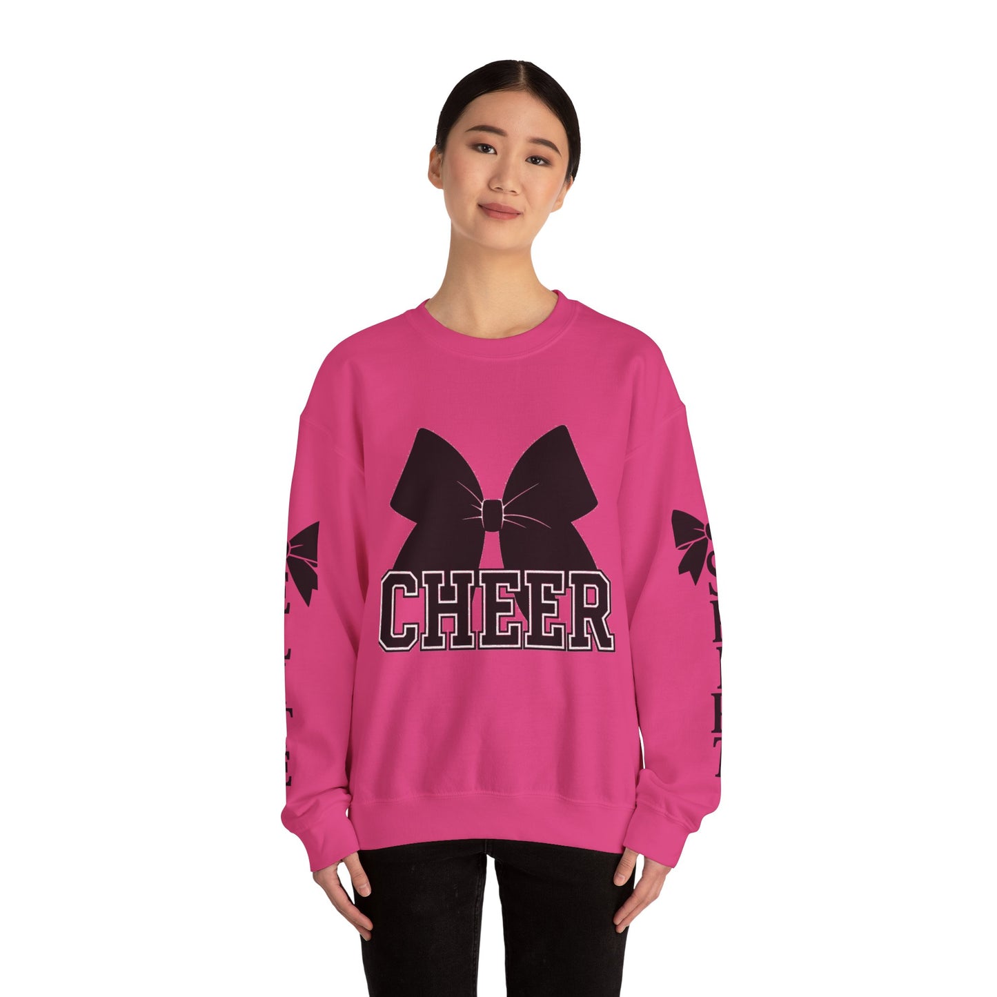 Copy of Cheer Spirit Sweatshirt, Unisex Crewneck for Team Spirit, Cheer Events, Gift Ideas for Cheerleaders, Comfortable Activewear