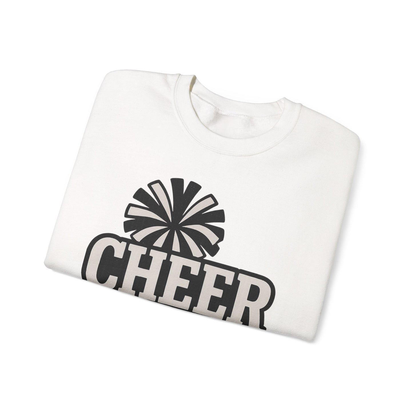 Cheer Spirit Sweatshirt, Unisex Crewneck for Team Spirit, Cheer Events, Gift Ideas for Cheerleaders, Comfortable Activewear