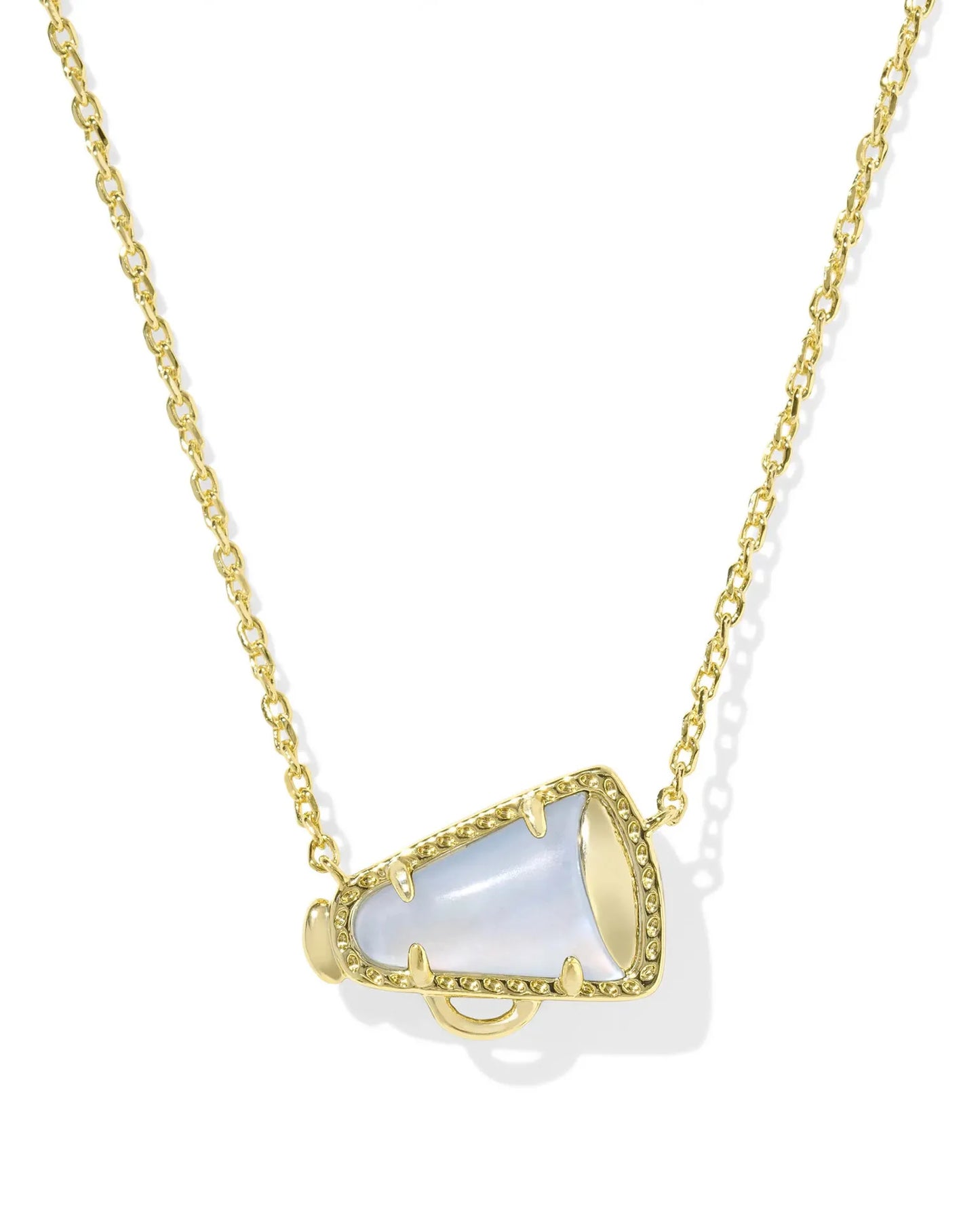 Cheer Megaphone Pendant Necklace