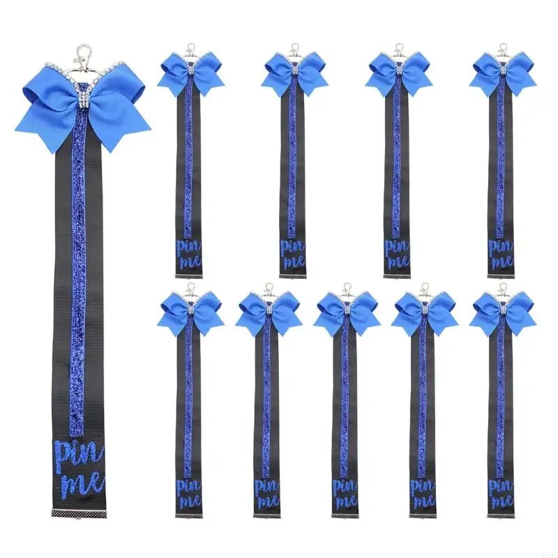 Cheer “Pin Me” Glitter Keychain 10pc