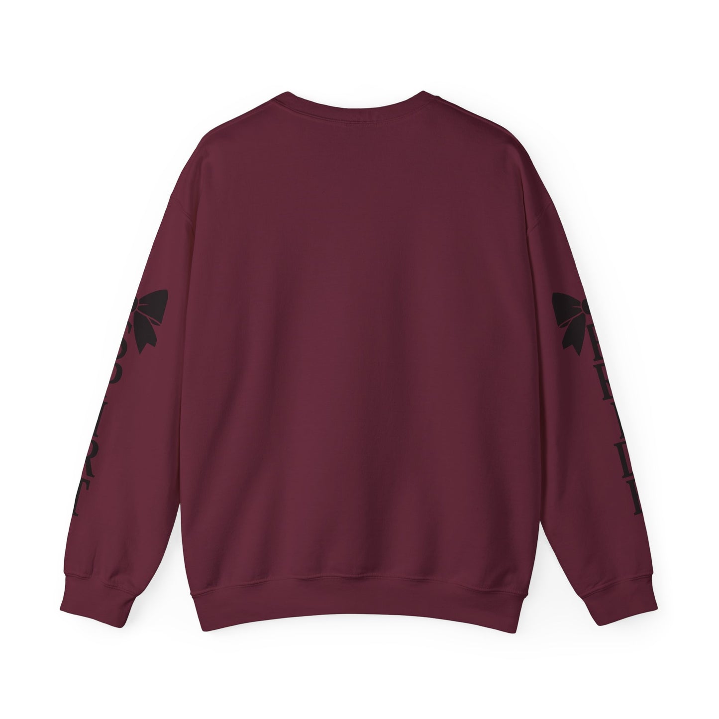 Cheer Spirit Sweatshirt, Unisex Crewneck for Team Spirit, Cheer Events, Gift Ideas for Cheerleaders, Comfortable Activewear