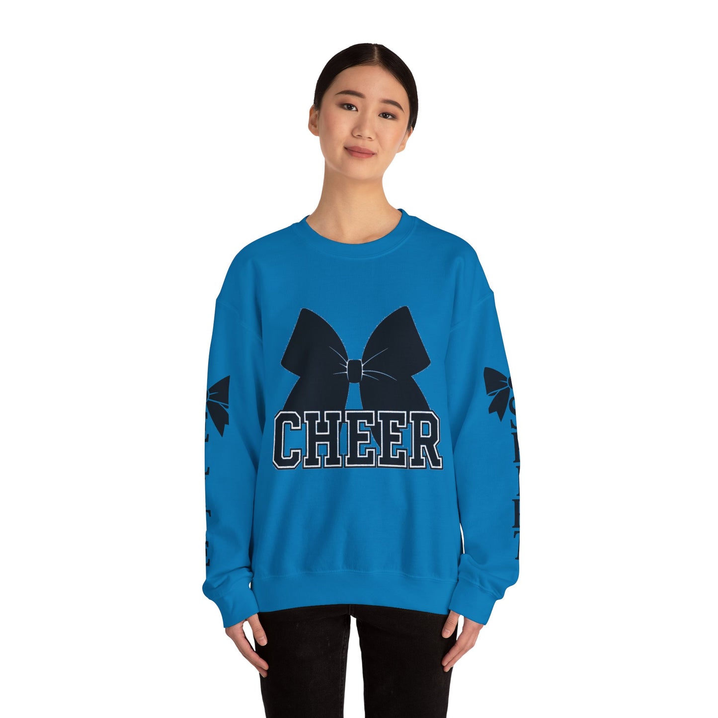 Copy of Cheer Spirit Sweatshirt, Unisex Crewneck for Team Spirit, Cheer Events, Gift Ideas for Cheerleaders, Comfortable Activewear
