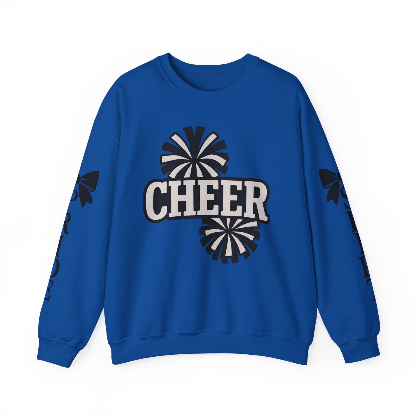Cheer Spirit Sweatshirt, Unisex Crewneck for Team Spirit, Cheer Events, Gift Ideas for Cheerleaders, Comfortable Activewear