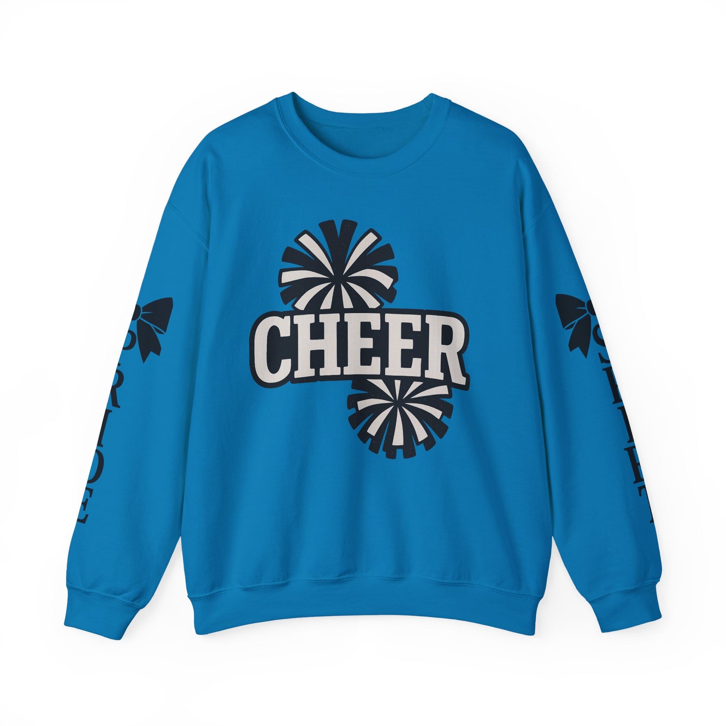 Cheer Spirit Sweatshirt, Unisex Crewneck for Team Spirit, Cheer Events, Gift Ideas for Cheerleaders, Comfortable Activewear