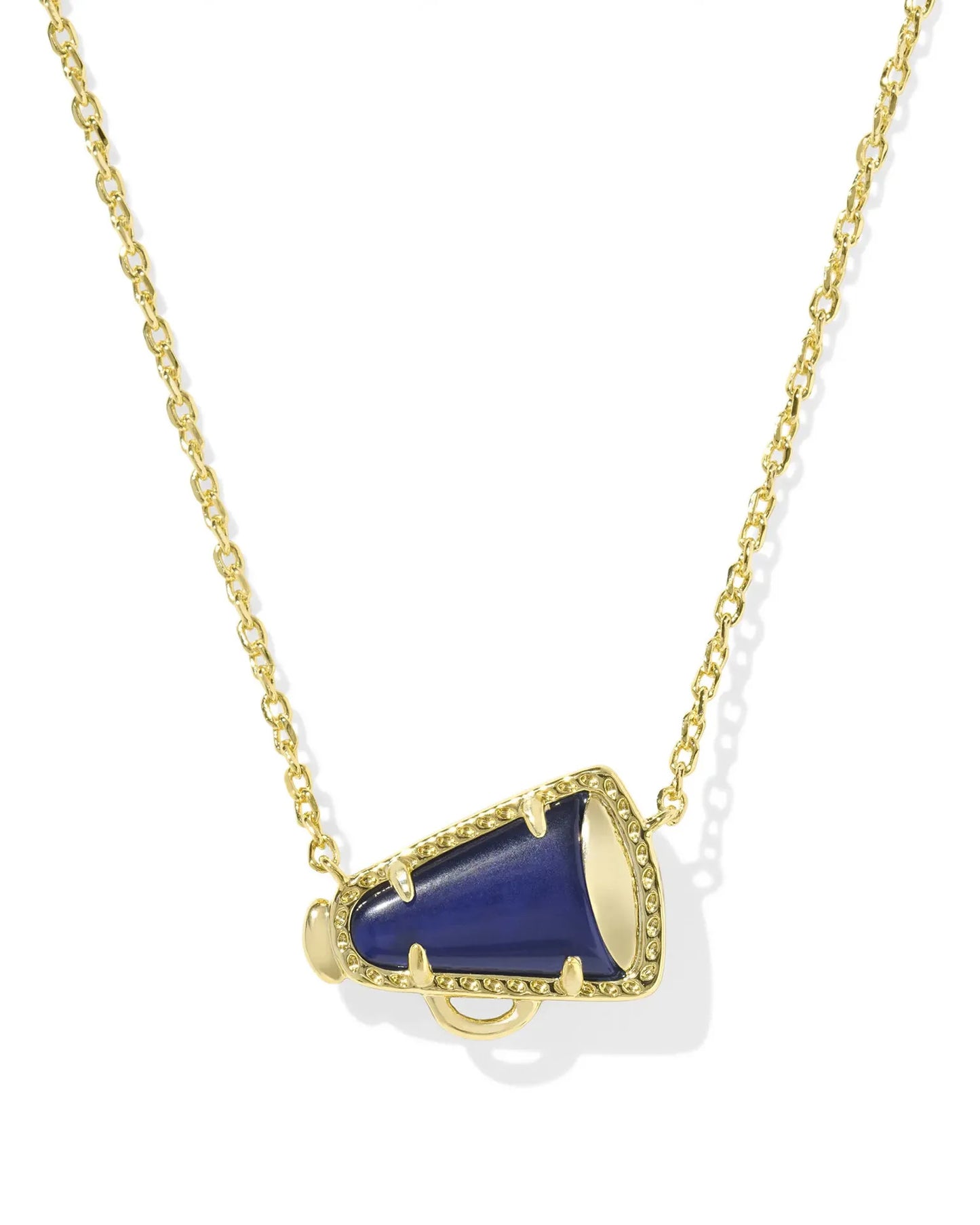 Cheer Megaphone Pendant Necklace