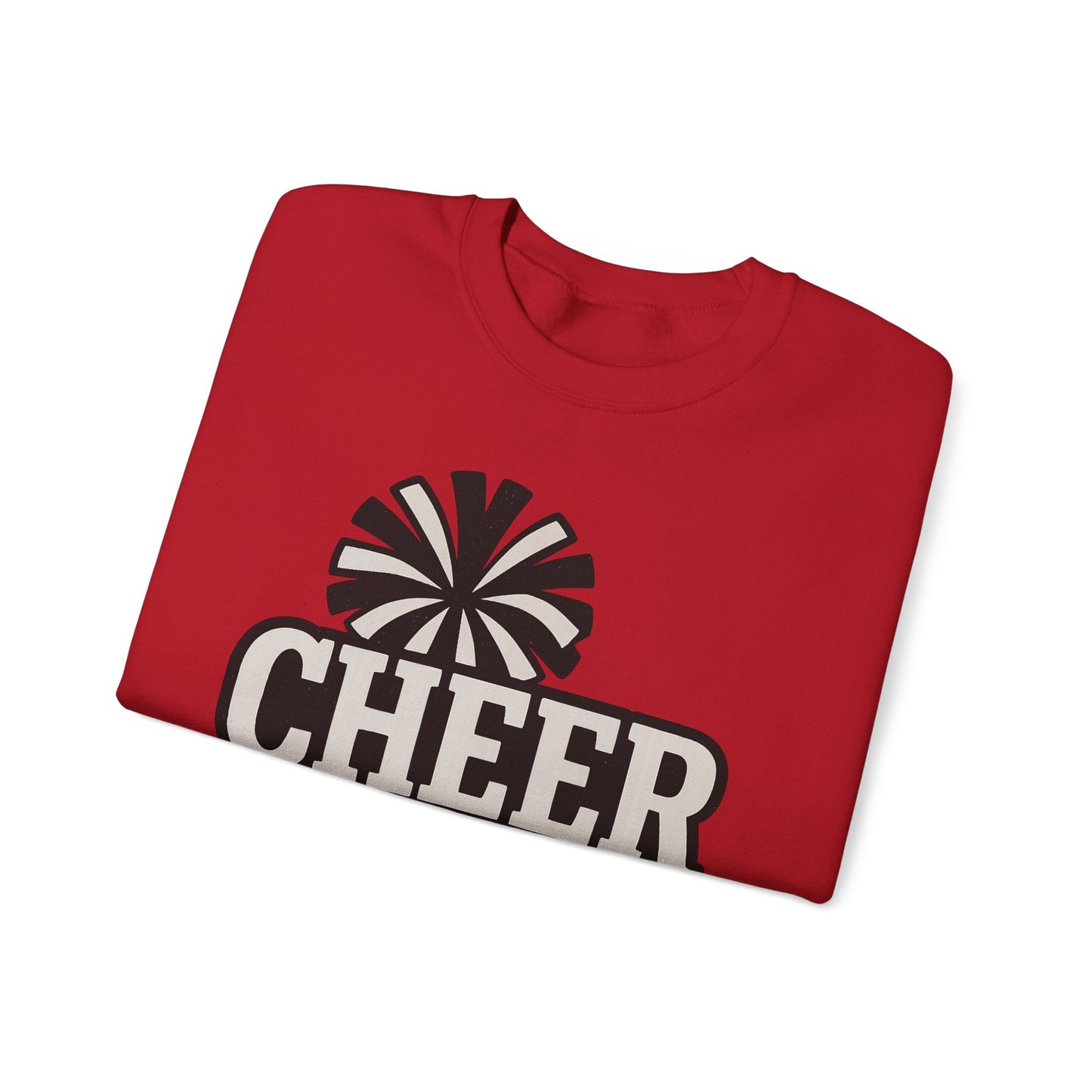 Cheer Spirit Sweatshirt, Unisex Crewneck for Team Spirit, Cheer Events, Gift Ideas for Cheerleaders, Comfortable Activewear