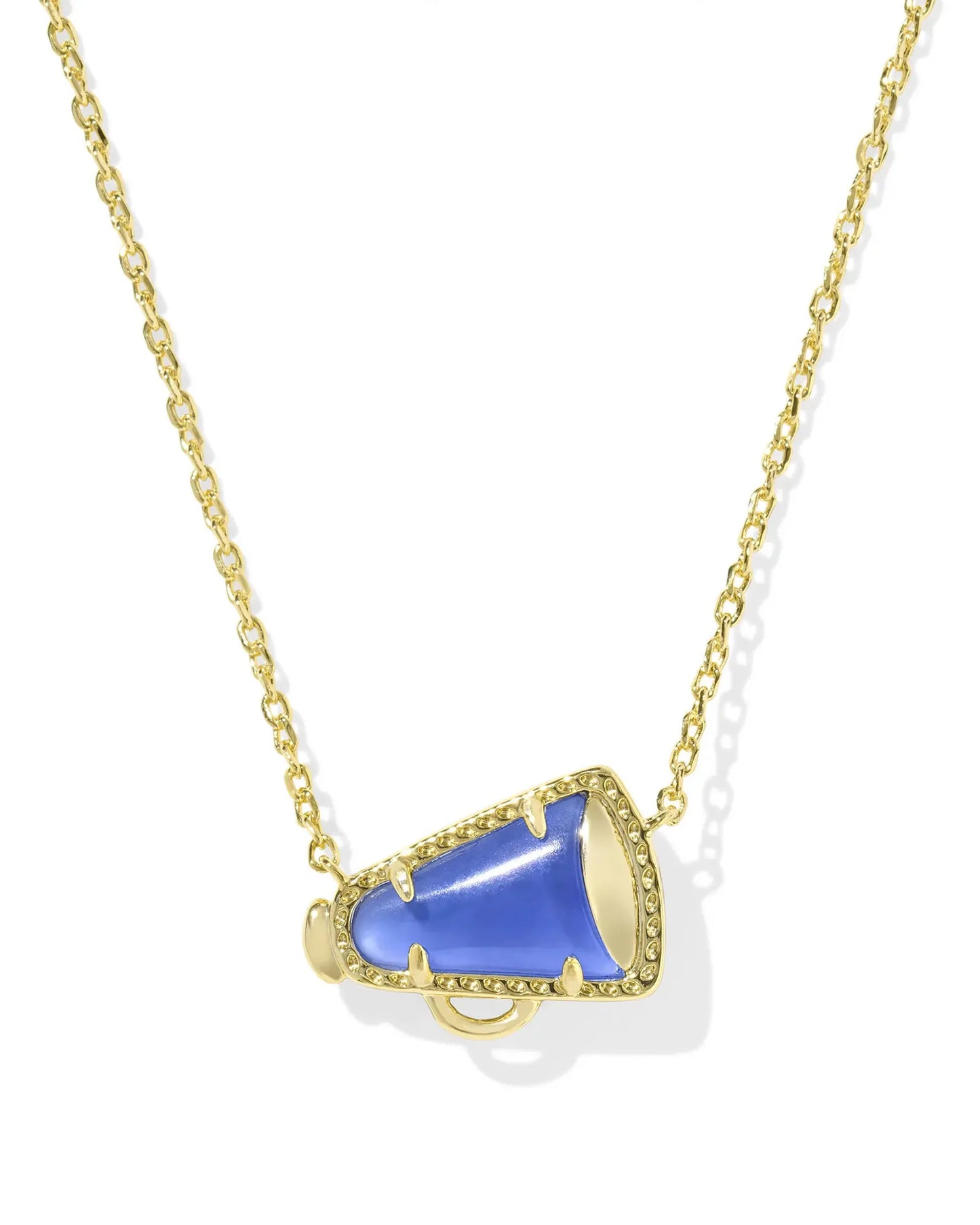 Cheer Megaphone Pendant Necklace