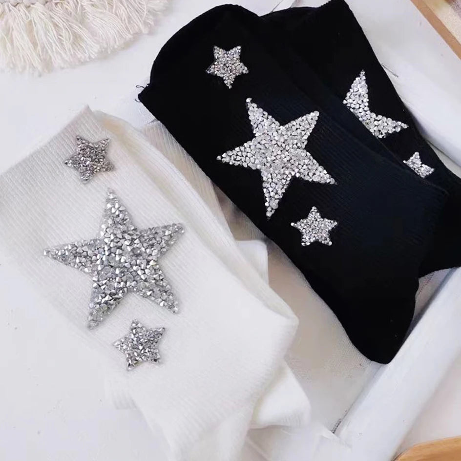 Diamond Star Glitter Socks