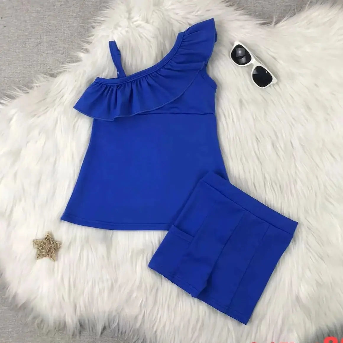 Activewear Clothing Girls Yoga Set 2-8 Years Back Shorts Skirt Nylon Spandex Cute Sport Outfit Breathable Activewear for Toddler