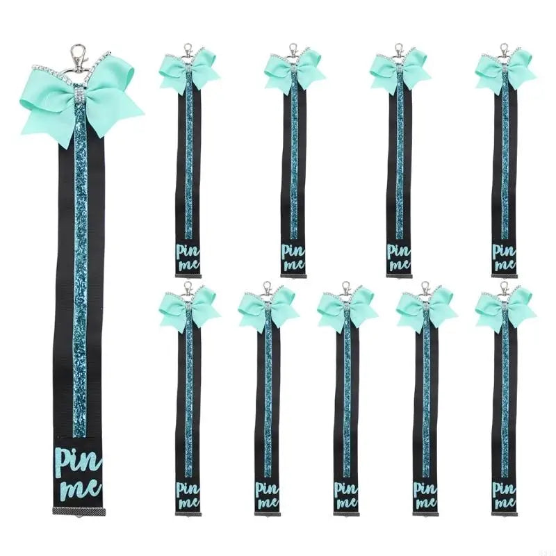Cheer “Pin Me” Glitter Keychain 10pc