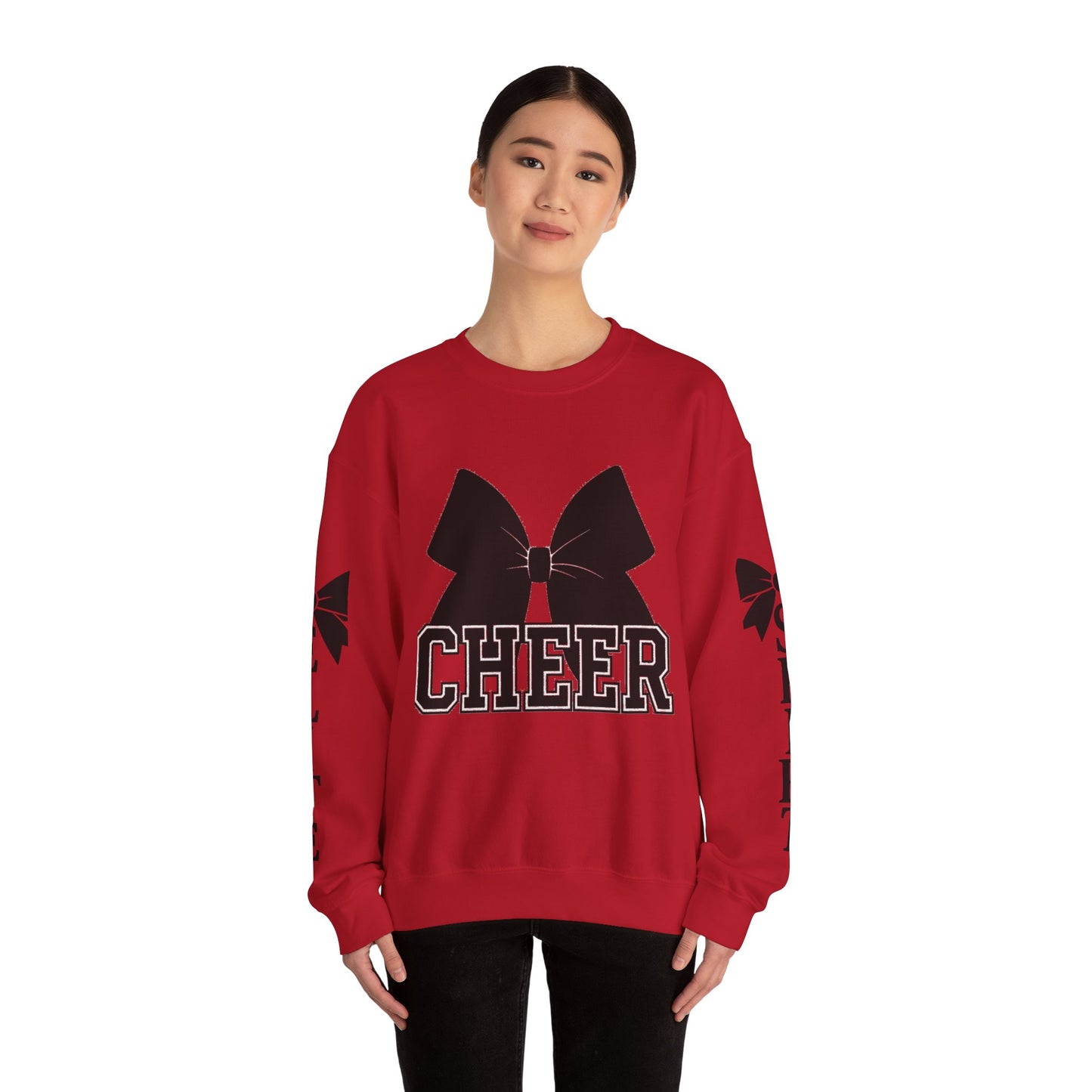 Copy of Cheer Spirit Sweatshirt, Unisex Crewneck for Team Spirit, Cheer Events, Gift Ideas for Cheerleaders, Comfortable Activewear