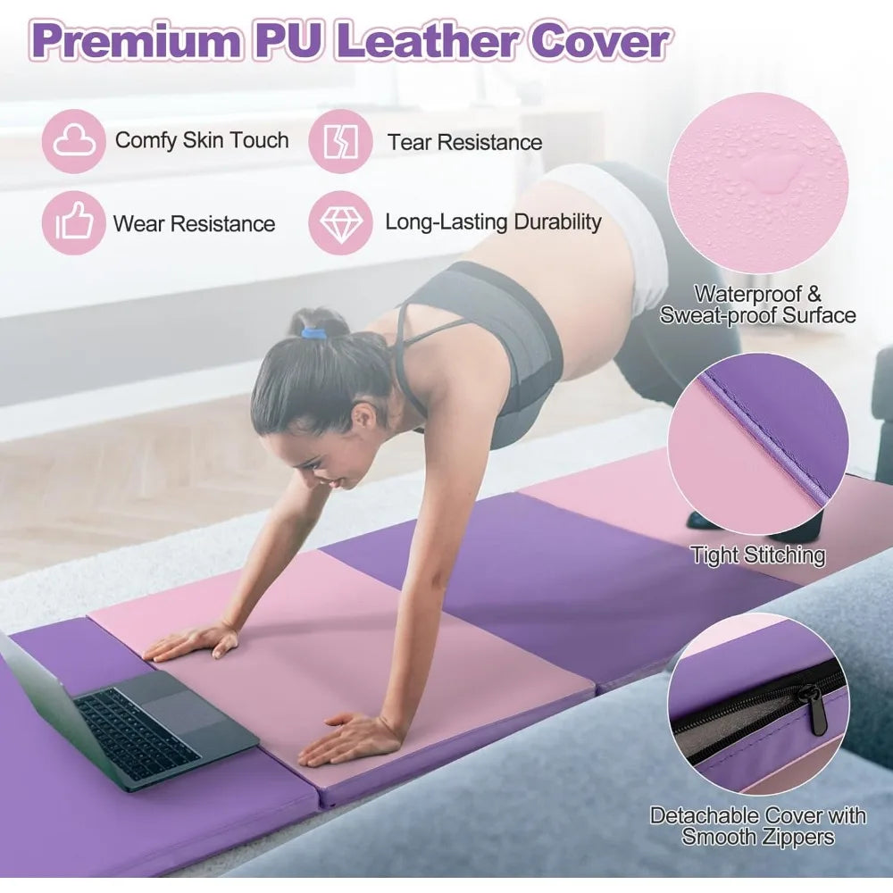 8' x 4' x 2" Folding Tumble Mat