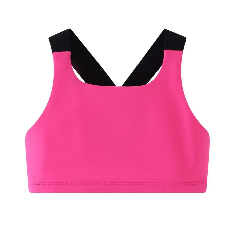 Kids Girls Training Bra Cotton Teens Underwear Kid Students Sports Bra Soft Breathable Girl Vest Tops Children's Clothing 5-13Y